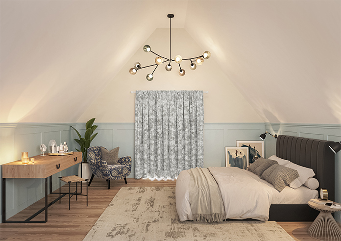 Cyrus Crushed Velvet, Glint - Made to Measure Curtains - Image 15